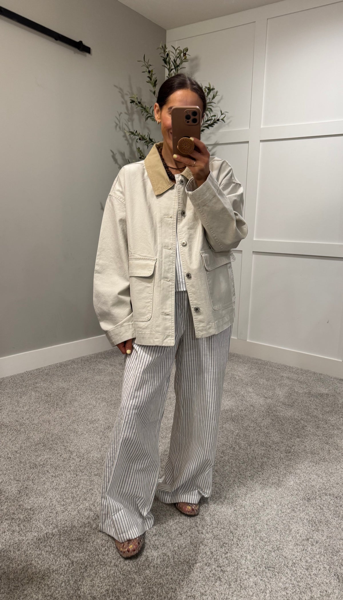 Ecru Barn Jacket