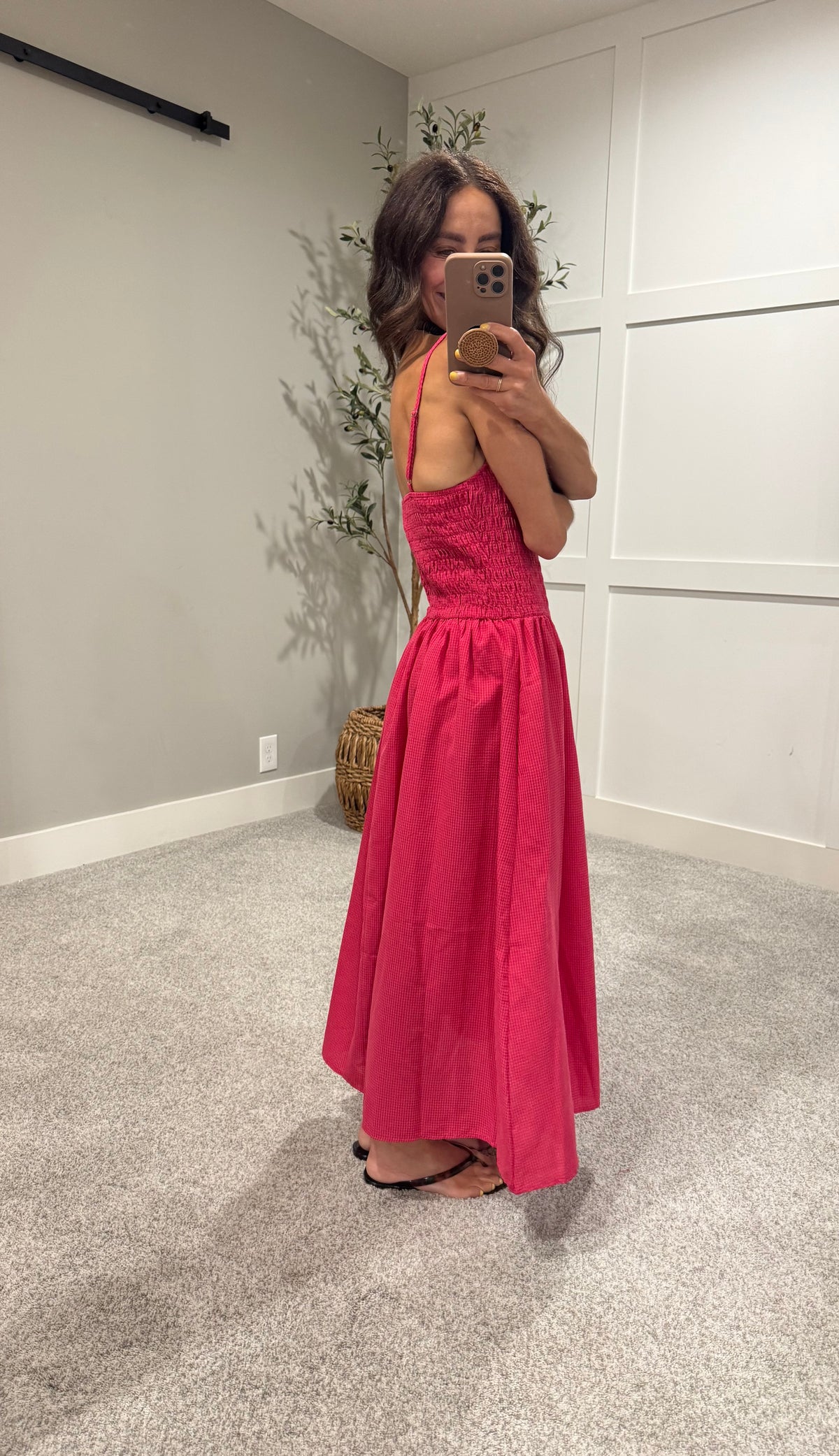 Raya Dress | Fuscia