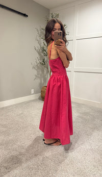 Raya Dress | Fuscia