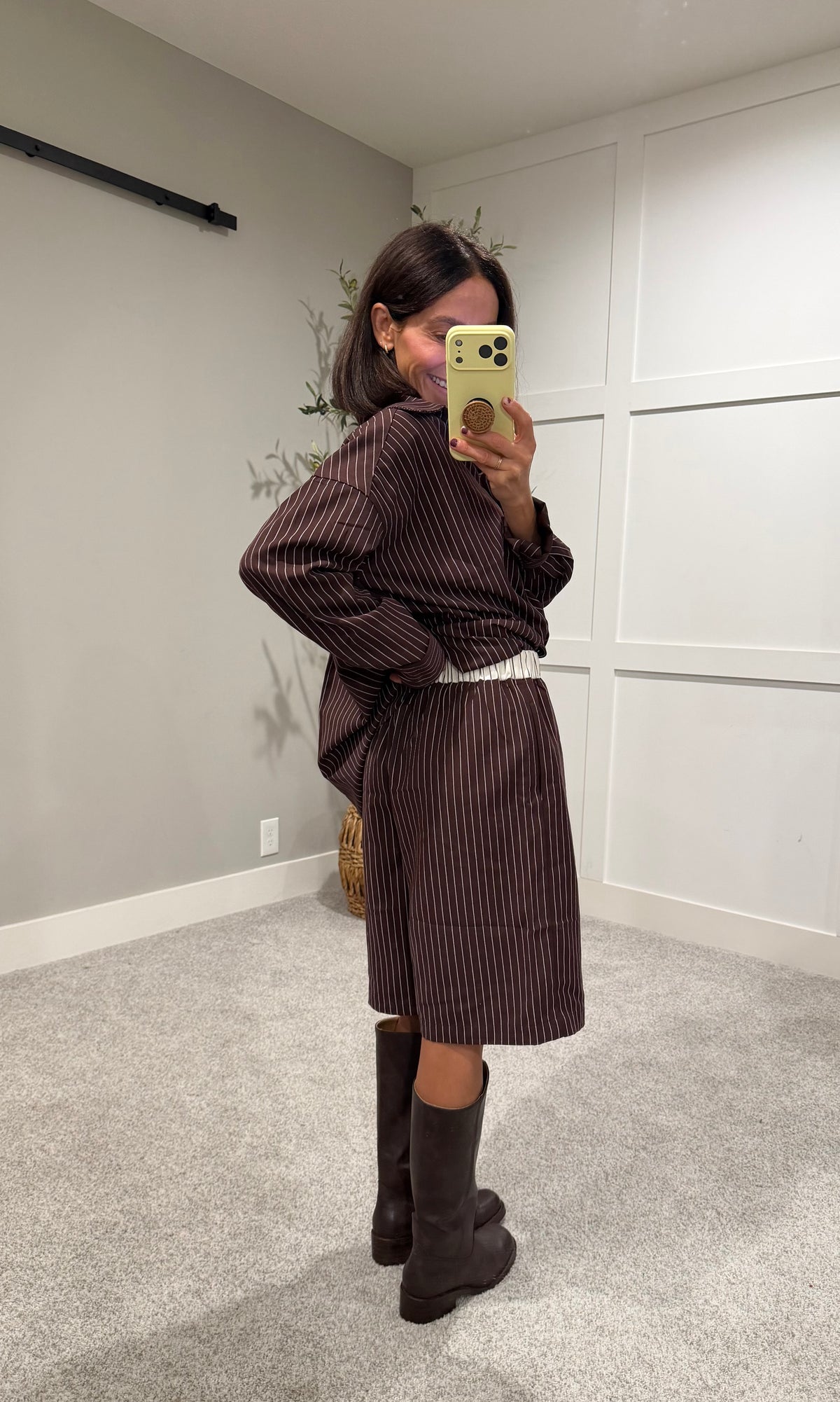 Aubergine Classic Bermuda Shorts