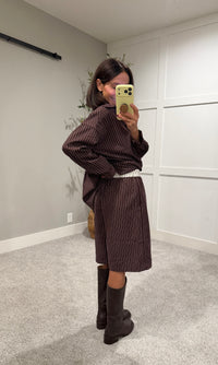 Aubergine Classic Bermuda Shorts