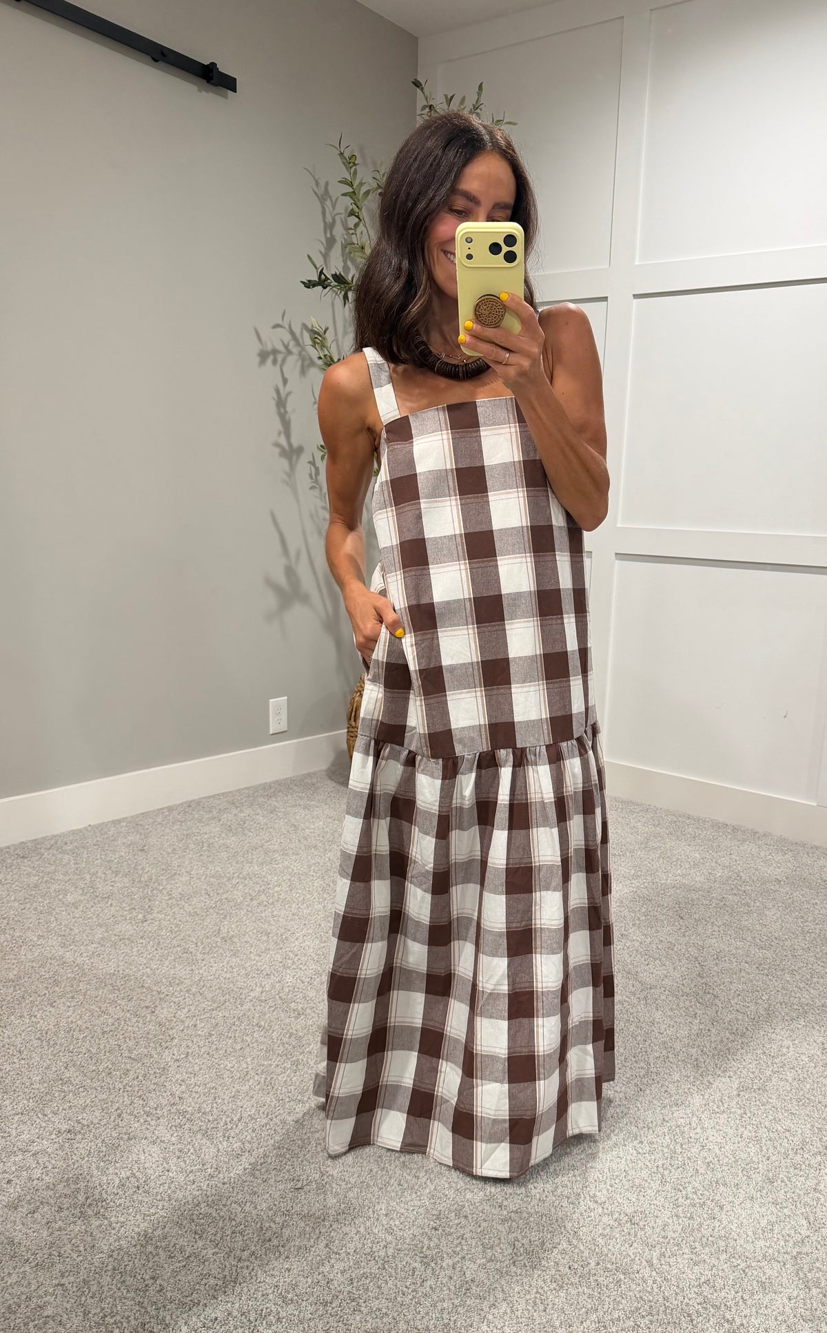 Quinn Plaid Dress