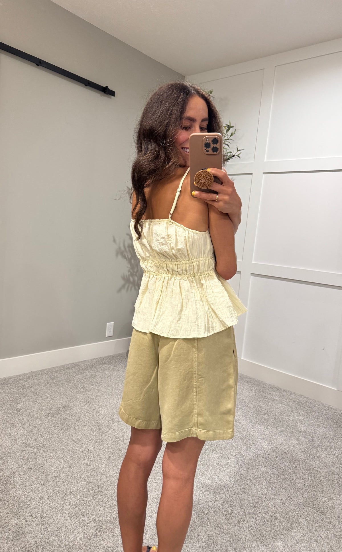 Amore Top | Pale Yellow