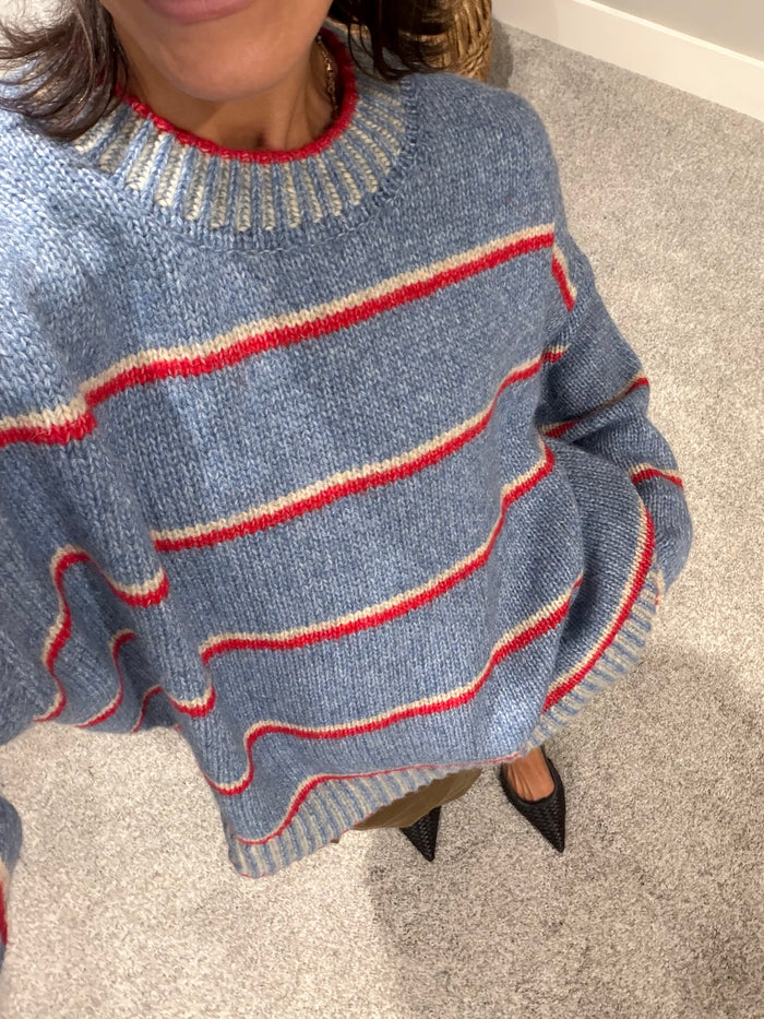 The Frankie Stripe Sweater