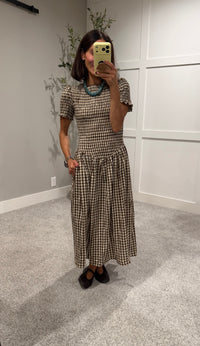 Bianca Gingham Dress