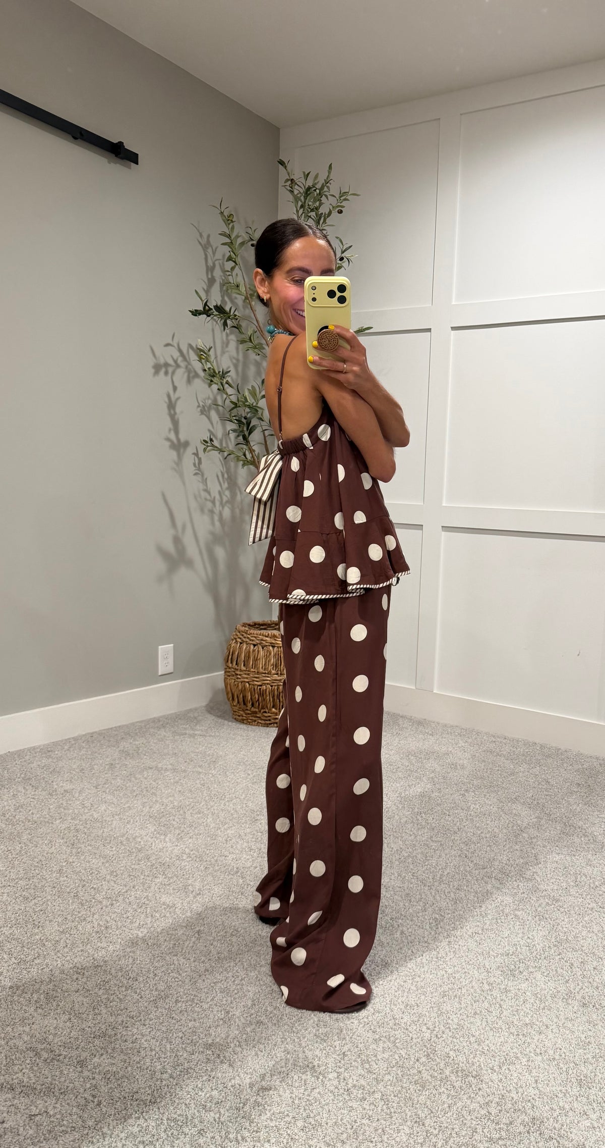 Brownie Polka Dot Set