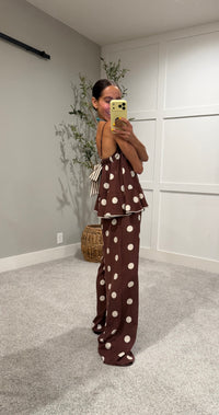 Brownie Polka Dot Set