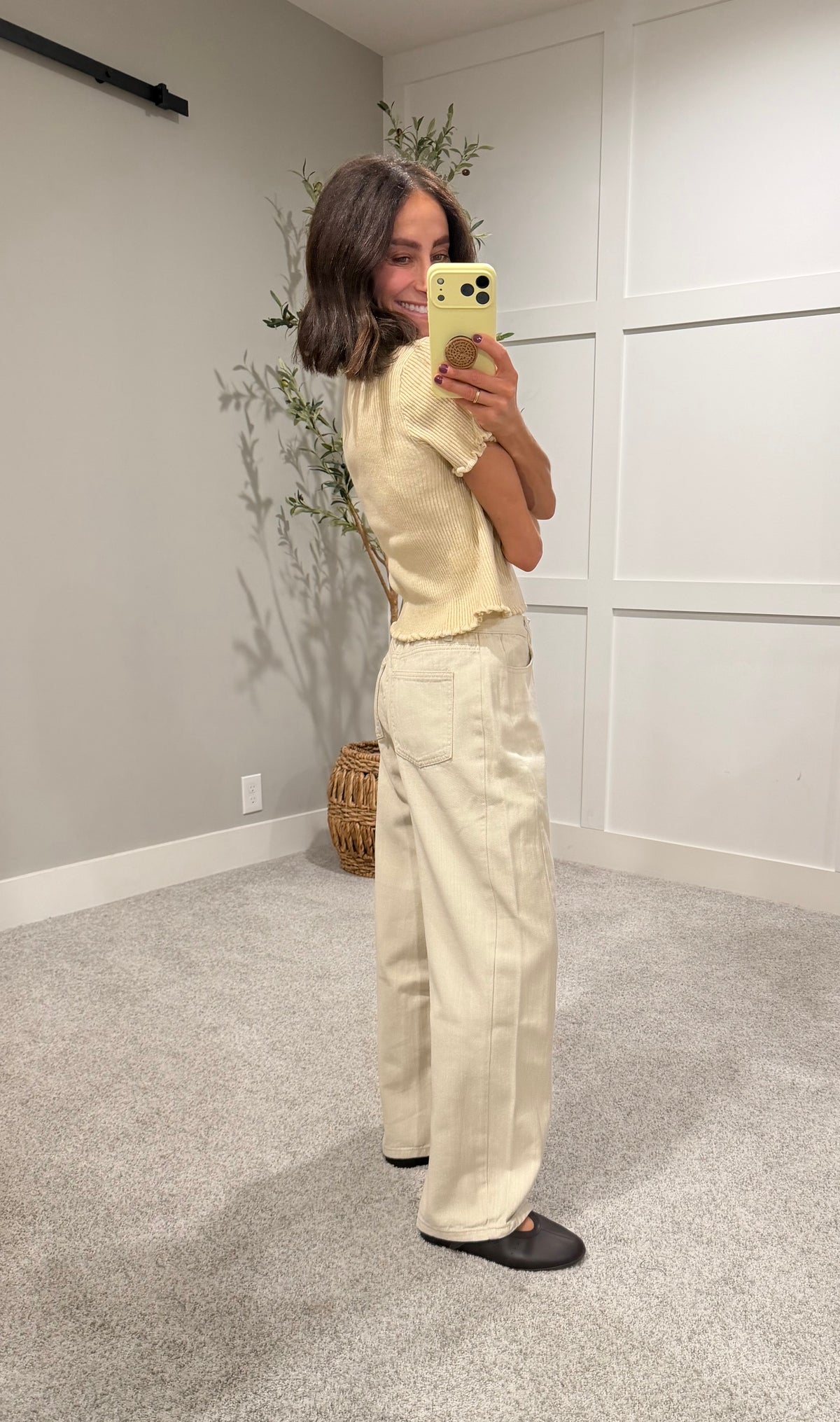 Elevated Essential Top | Butter Cream