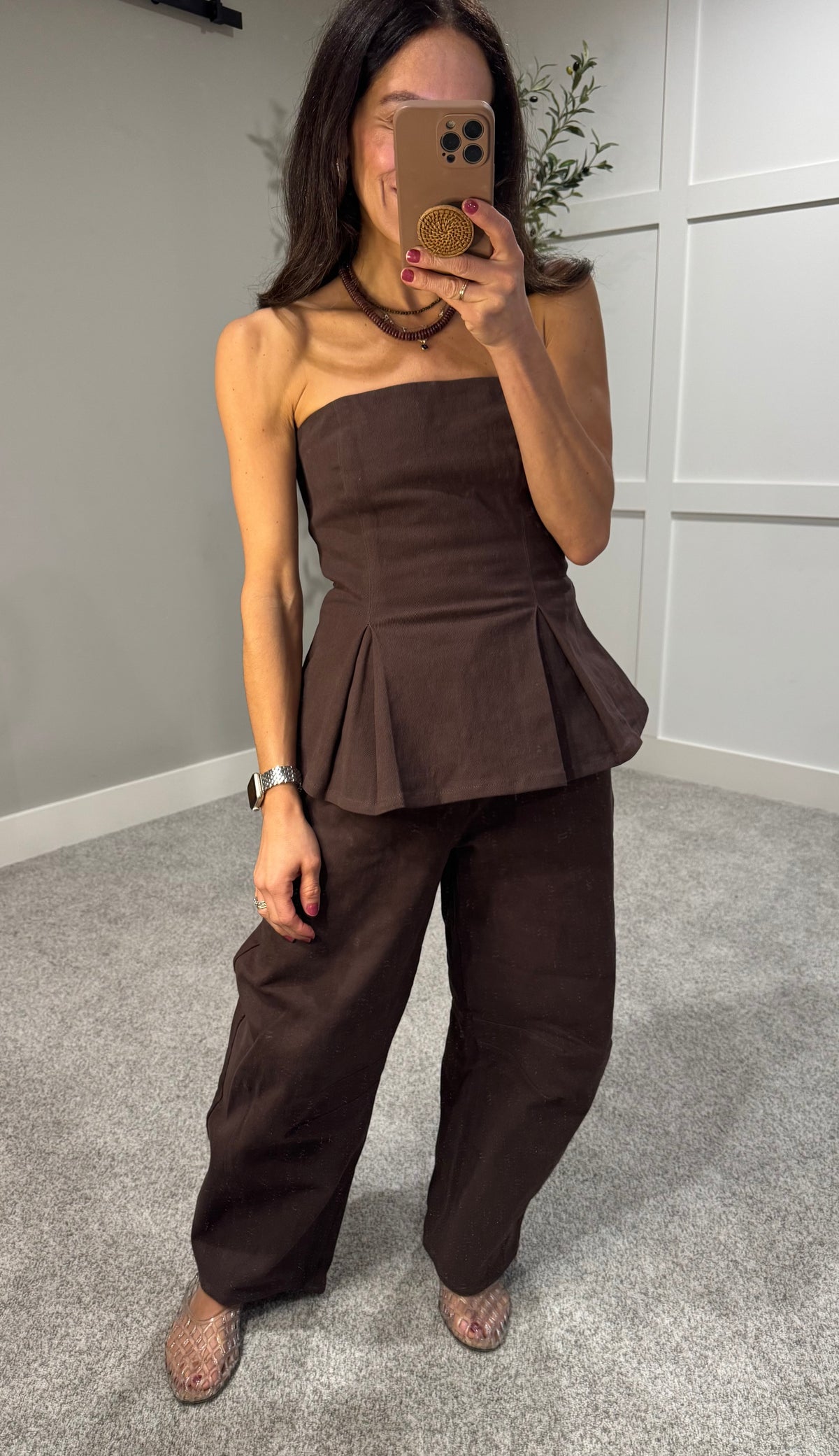 Reem Set | Brown