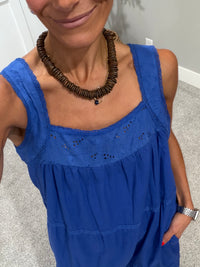 Azul Eyelet Dress