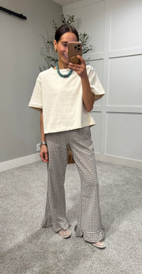 The Linen Top | Cream
