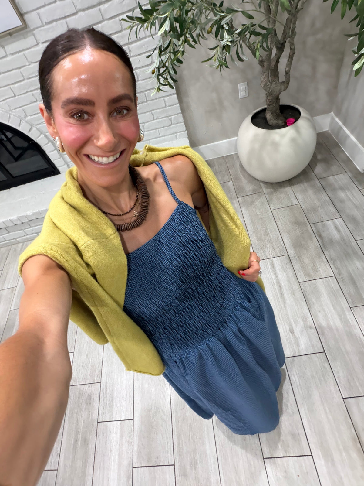 Raya Dress | Blue