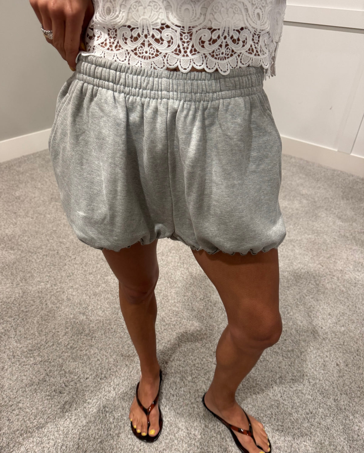 Bubble Shorts | Grey