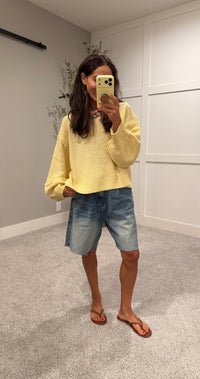 Beach Sweater | Butter Yellow