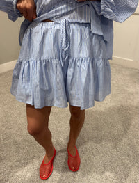 Lakely Set | Light Blue/White