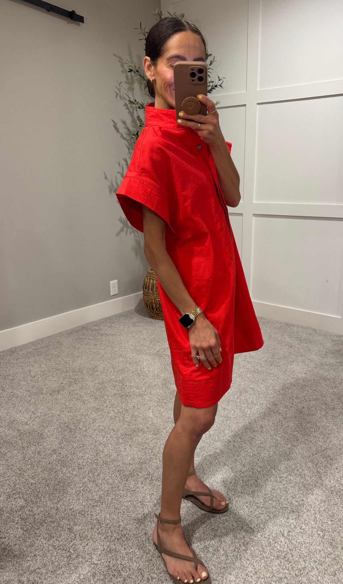 Anthro Dress | Red