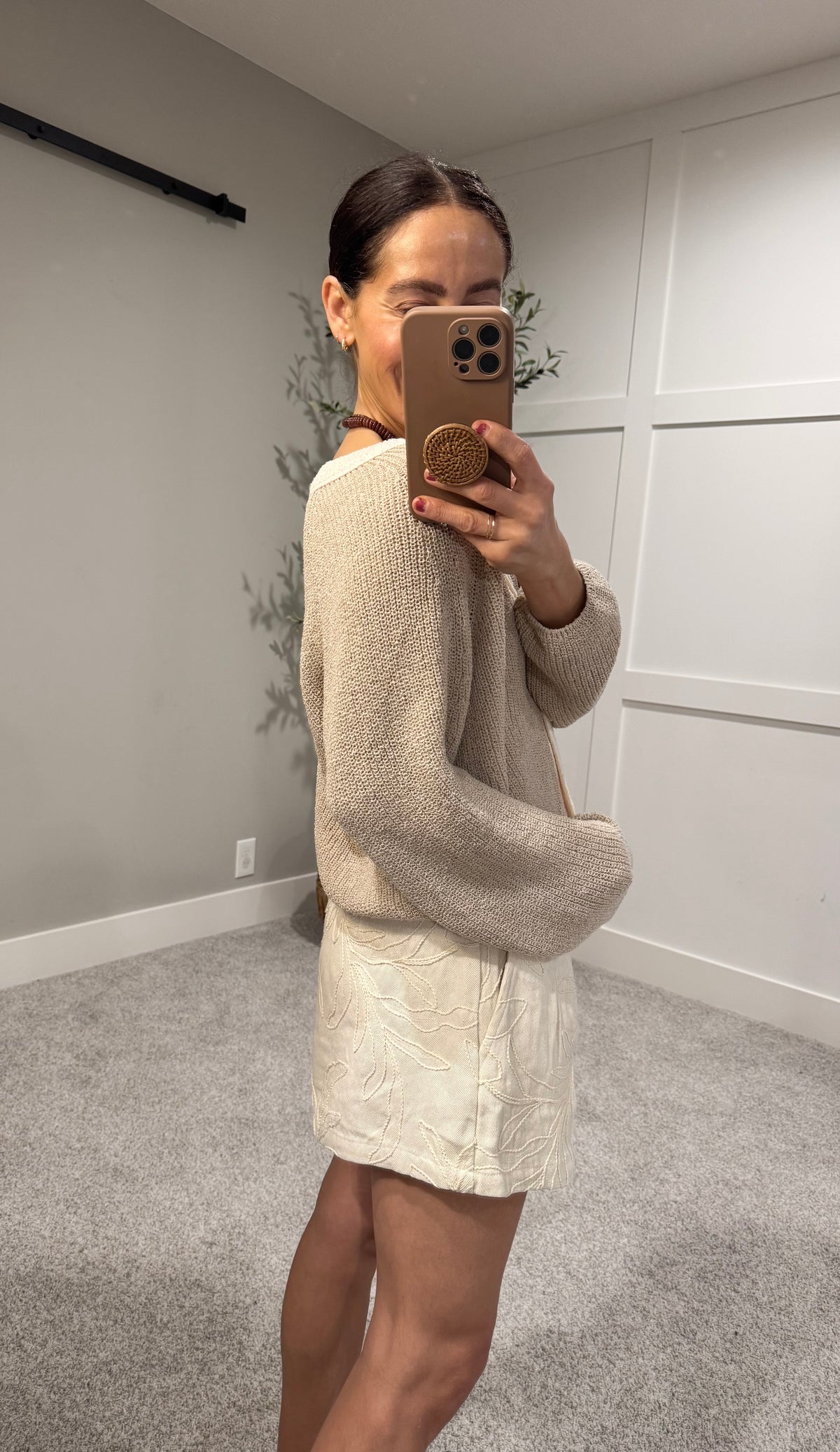 Eze Cardigan Sweater | Cream