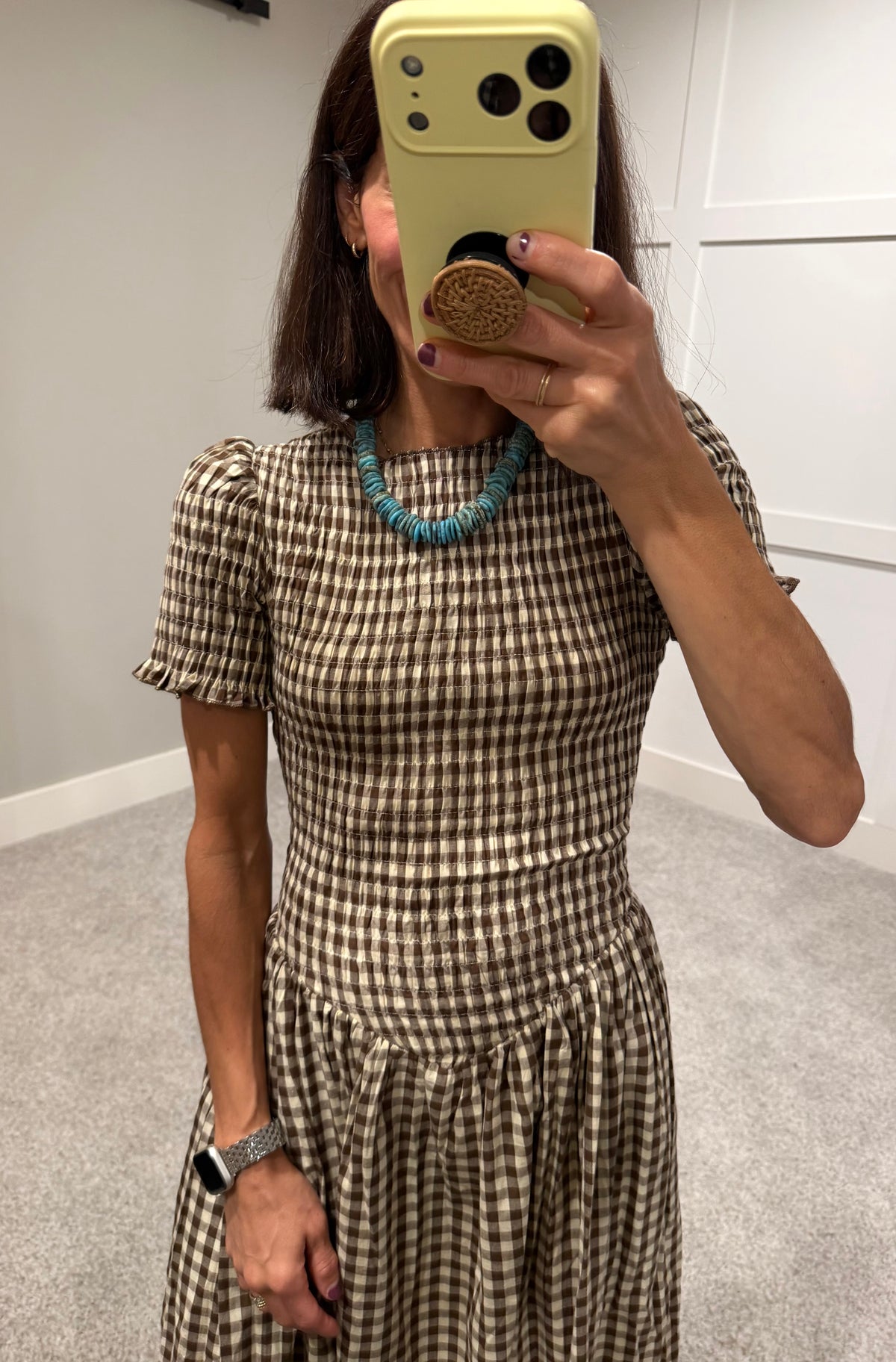 Bianca Gingham Dress