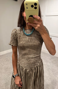 Bianca Gingham Dress