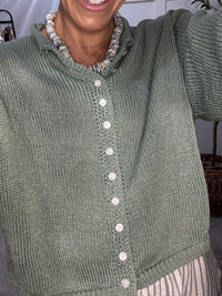 Aya Cardigan | Sage