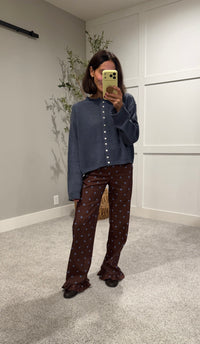 Raya Cardigan | Nightfall Navy