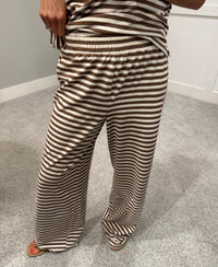 Bailey Striped Set | Brown