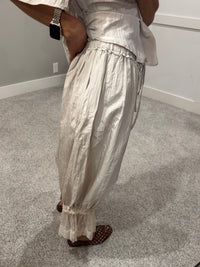 Fiona Lace Pants | Natural