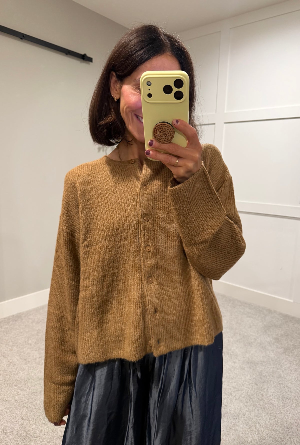 The Anabel Cardigan | Brown