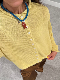 Aya Cardigan | Yellow
