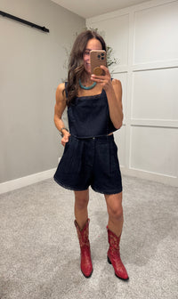 Annabel Denim Shorts | Dark Denim