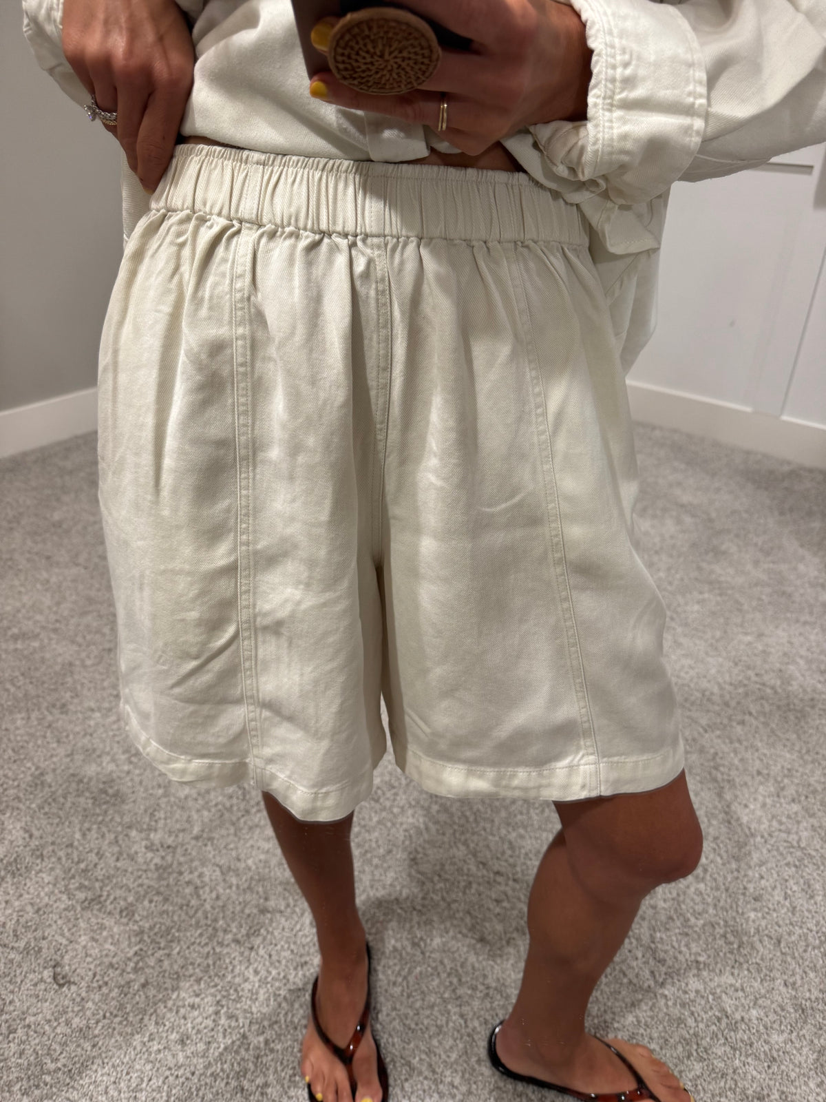 Kate Tencel Shorts | Milk
