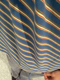 Junie Striped Set | Dusty Blue