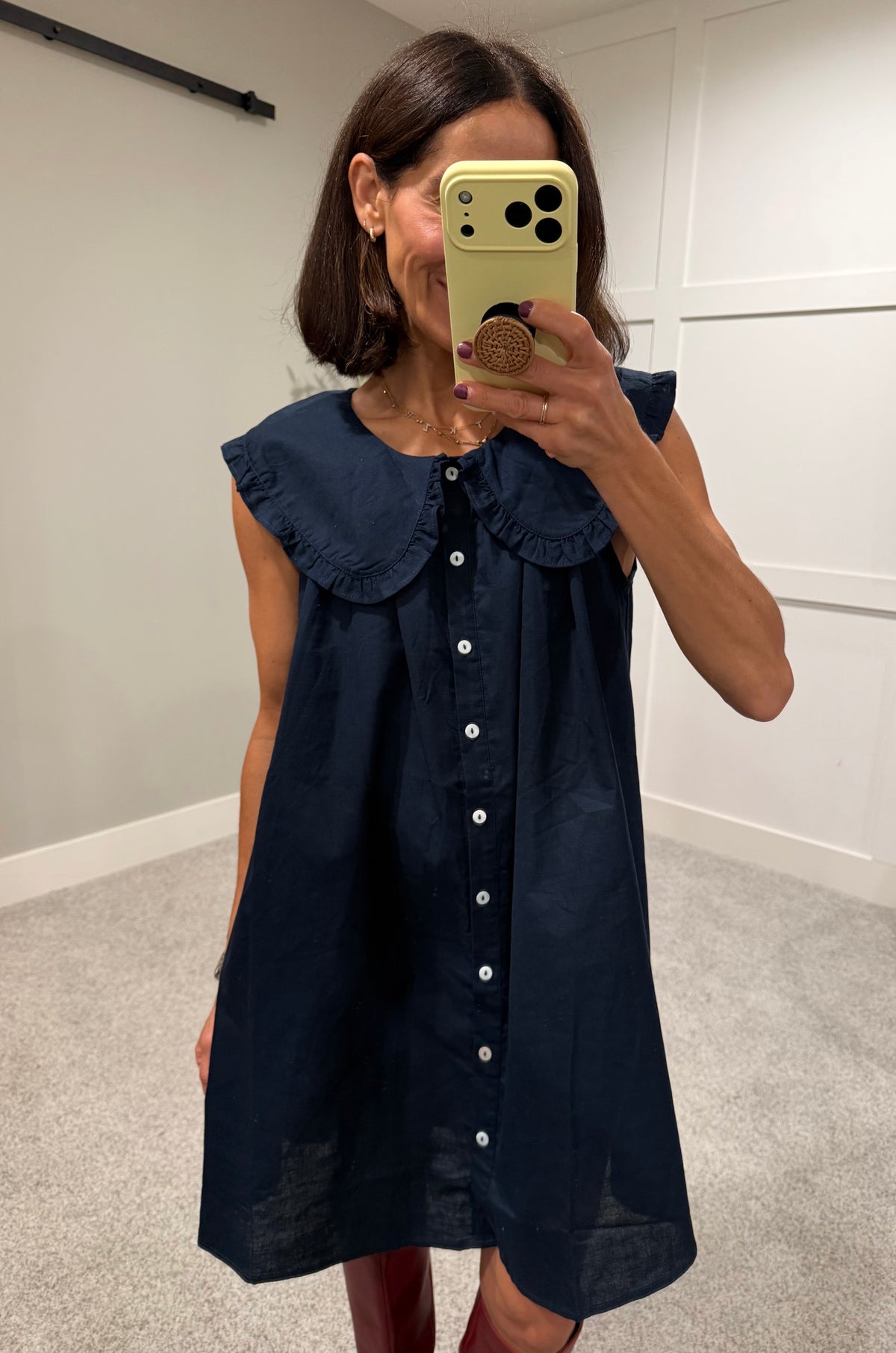 Bella Dress | Navy