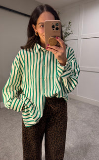 Hamptons Set | Green Stripe