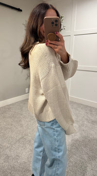 Beach Sweater | Stone