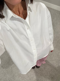 Classic White Button-Up
