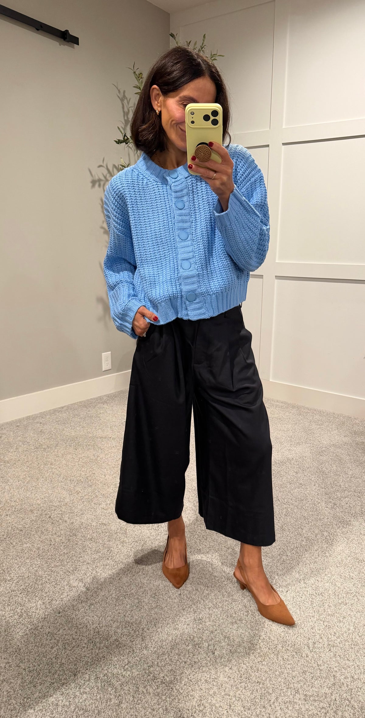 The Trouser Long Short | Charcoal