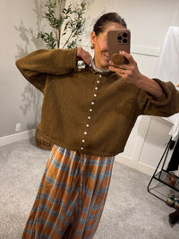 Aya Cardigan | Chestnut