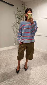 The Frankie Stripe Sweater