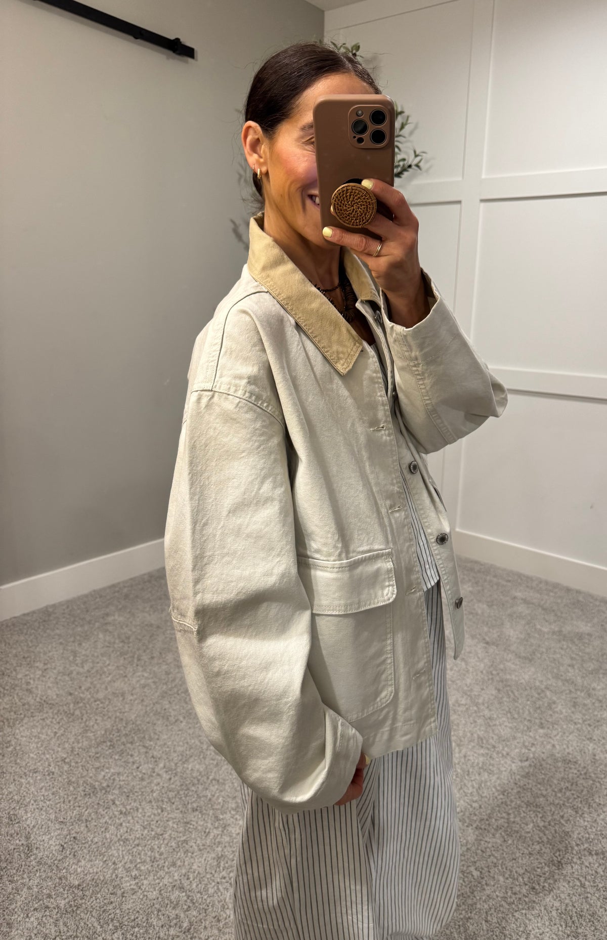 Ecru Barn Jacket