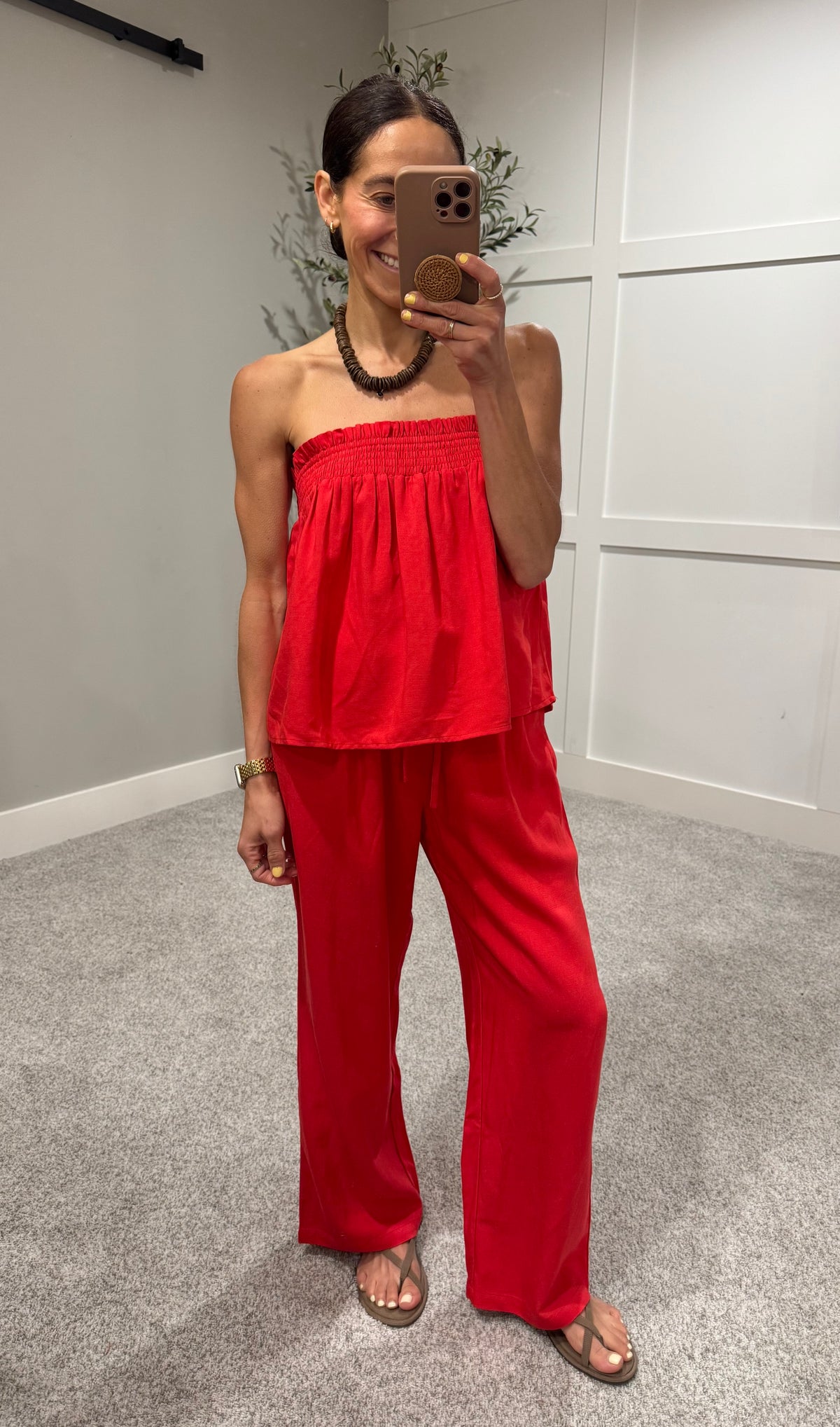 Breezy Set | Red