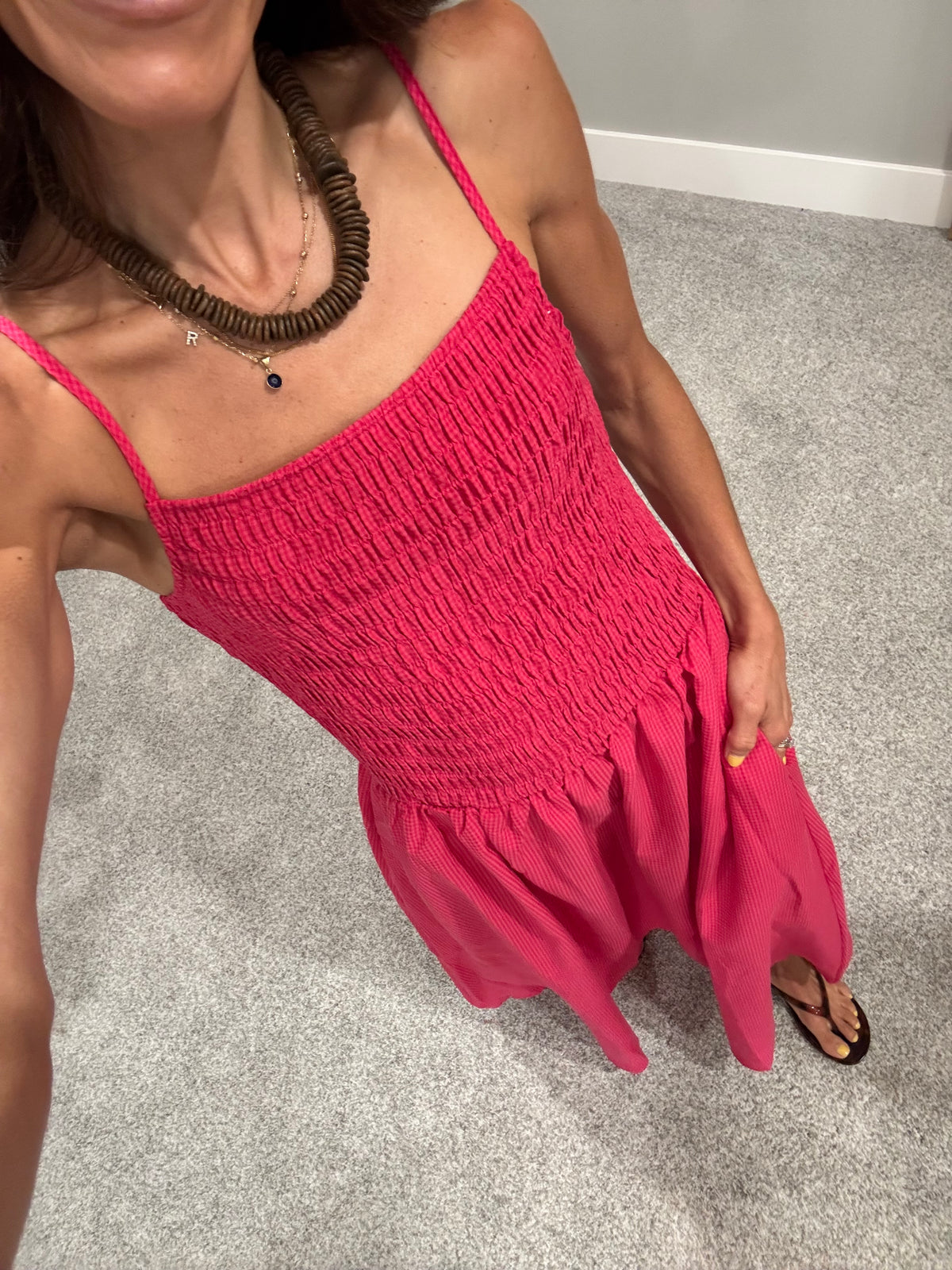 Raya Dress | Fuscia