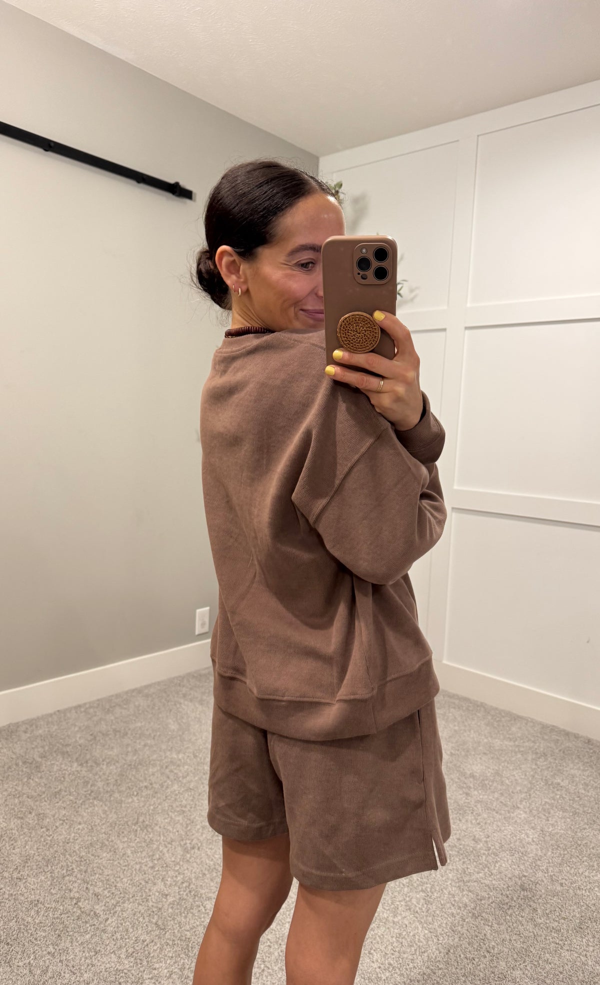Reese Knit Top | Brown