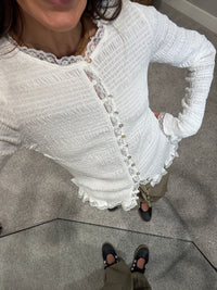Lacey Top | Off White