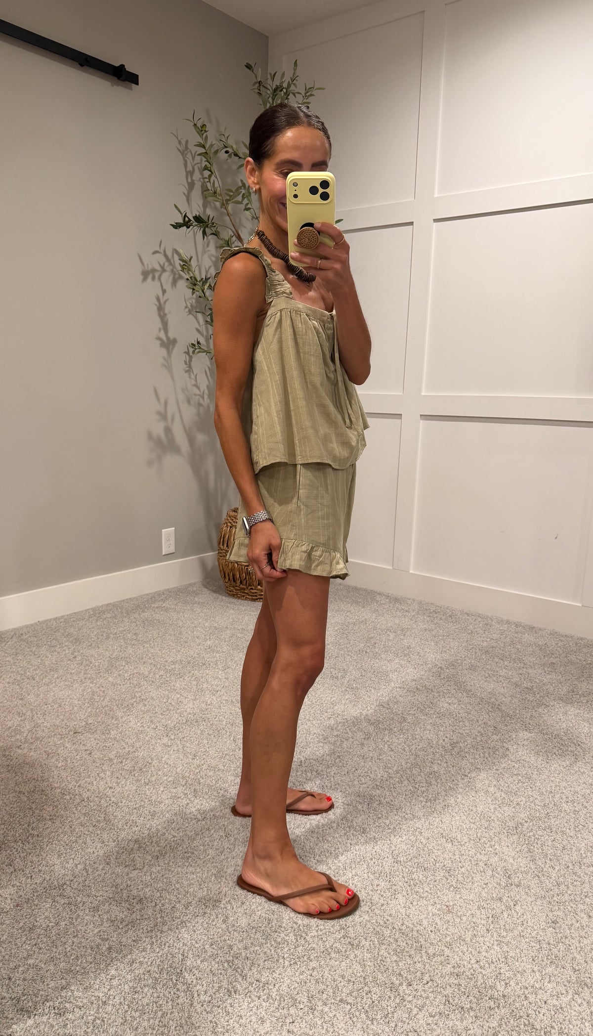 Elsa Frill Set | Light Olive