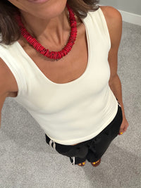Essential Tank Top | Cream
