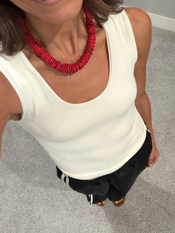 Essential Tank Top | Cream
