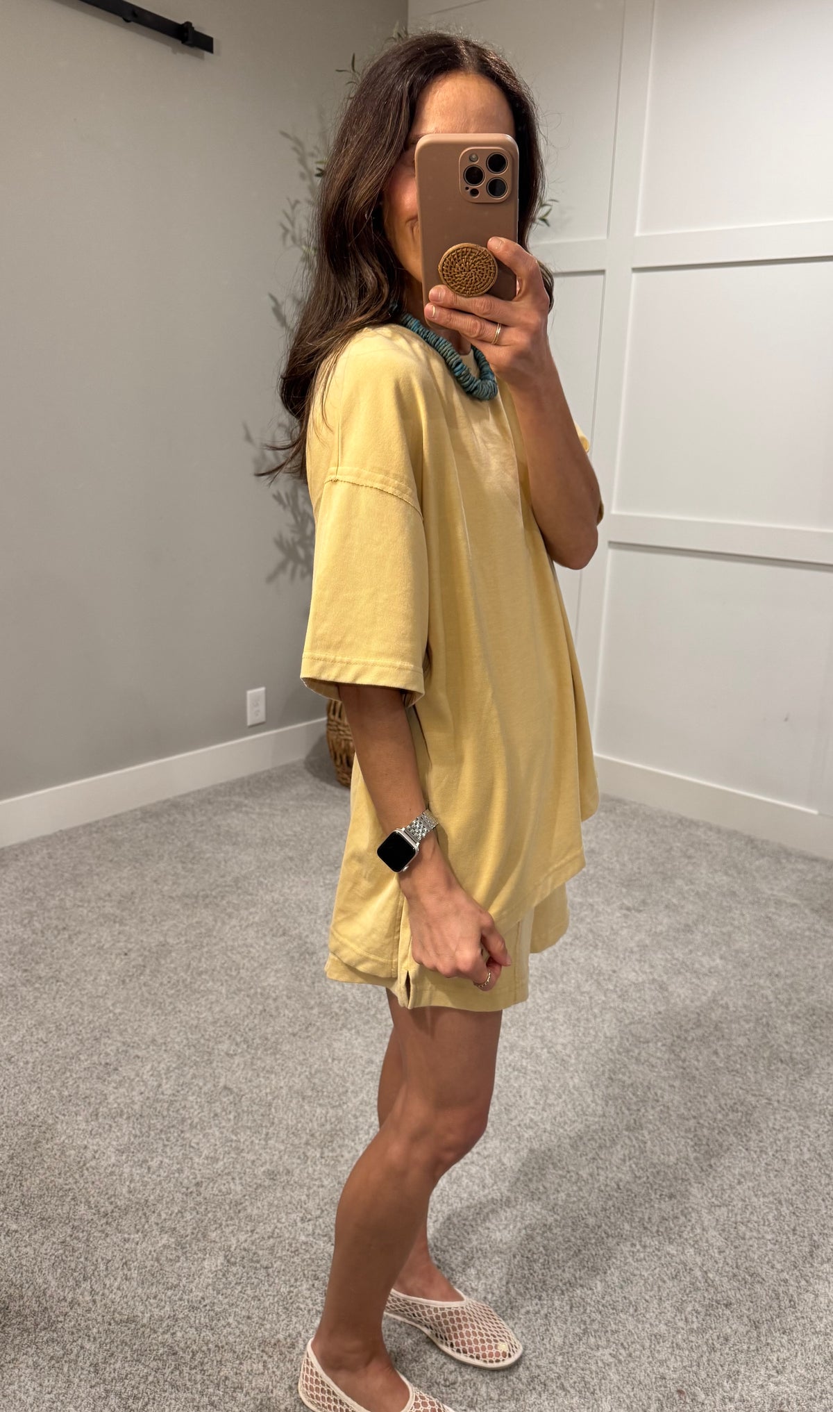 Everday Oversized Tee & Shorts SET | Dandelion