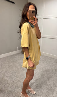 Everday Oversized Tee & Shorts SET | Dandelion