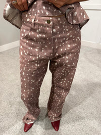 Simone Pants | Fawn Print